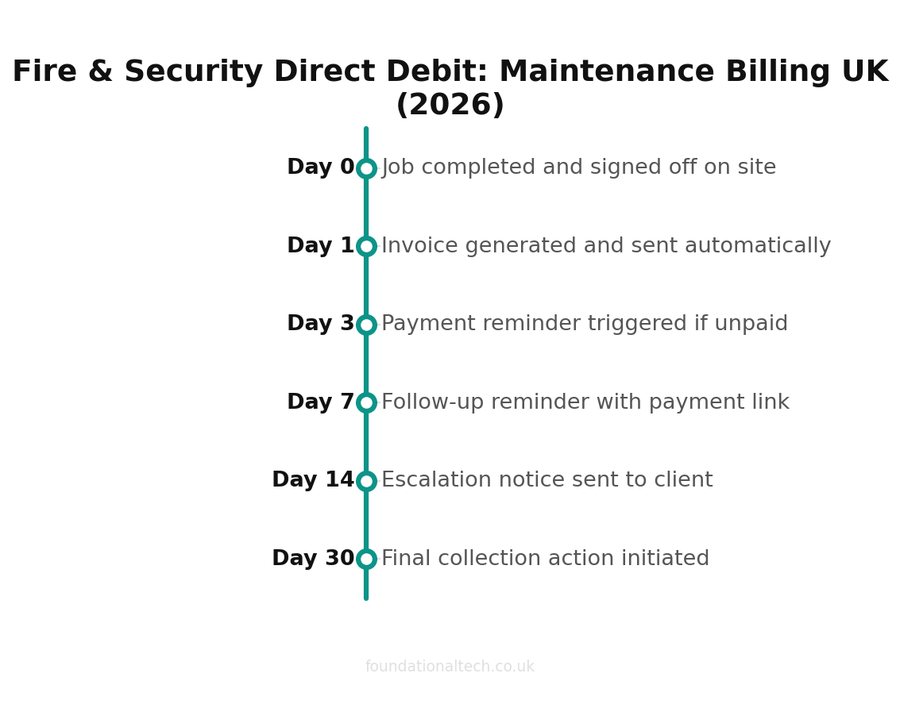 Payment timeline for UK service business businesses